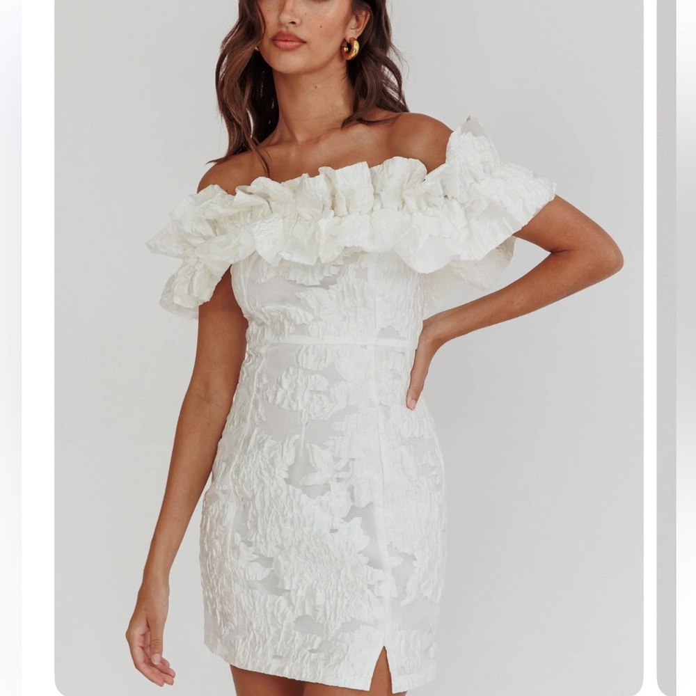 Strapless Bridal Dress